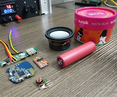 Diy Portable Bluetooth Speaker With Powerbank 12 Steps With