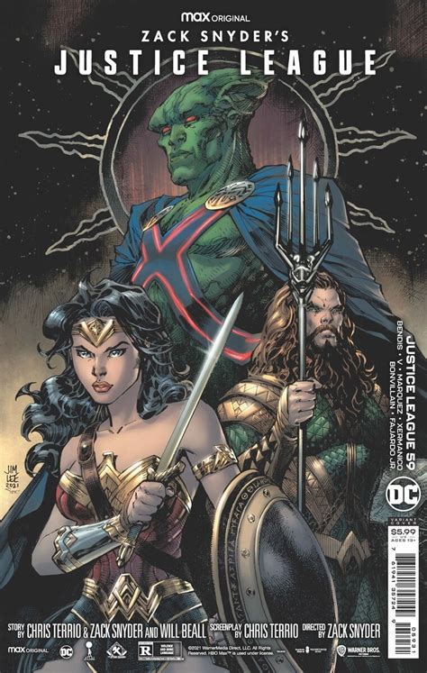 Variant Covers For Justice League 59 Inspired By Zack Snyder S Justice League Dc