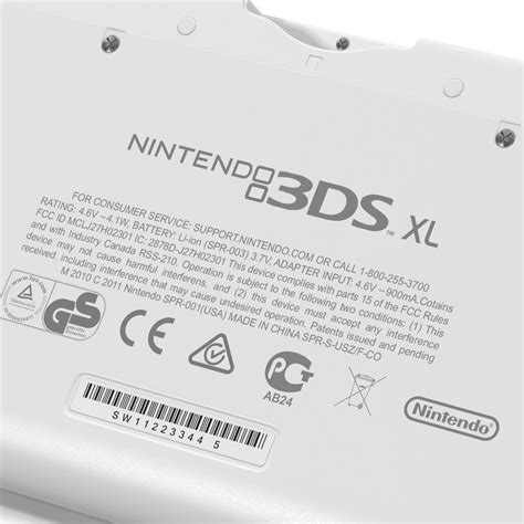 Nintendo 3ds Xl White Modelo 3d Modelo 3d 29 C4d 3ds Obj Max Ma
