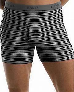 Size Chart For Hanes 76925s Mens Tagless Ultimate Fashion Stripe Boxer