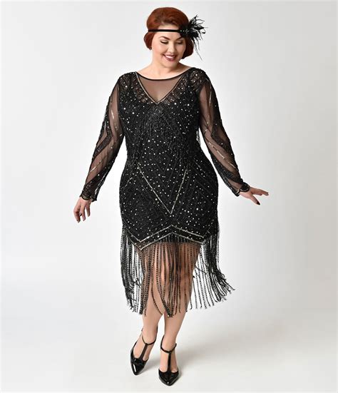 Looking for a 1920's or plus size flapper dress? 1920s Plus Size Flapper Dresses, Gatsby Dresses, Flapper ...