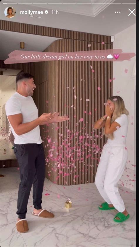 Pregnant Molly Mae Hague Shares Sweet Detail Hidden In Emotional Gender Reveal Manchester