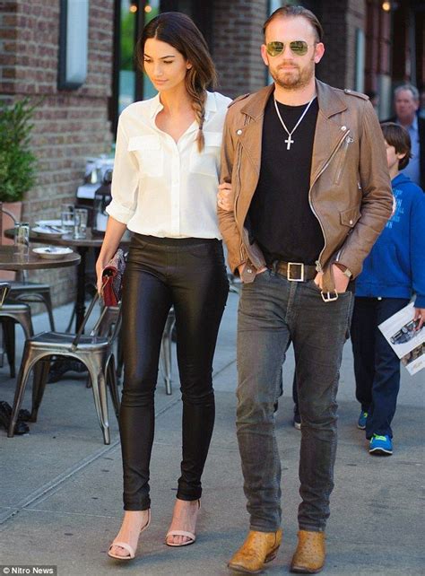 Date Night Lily And Her Husband Caleb Followil Right Walked Arm In