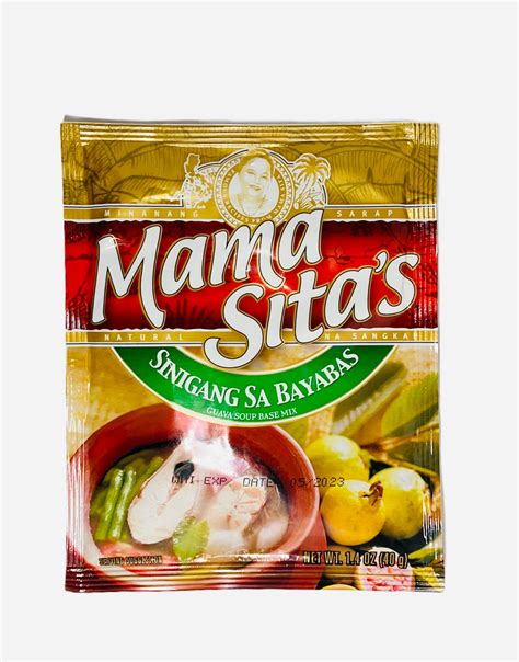 Mama Sitas Sinigang Sa Bayabas 40g Filipino Grocery Asian Food
