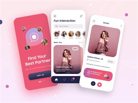 Browse Thousands Of Dating Images For Design Inspiration Dribbble