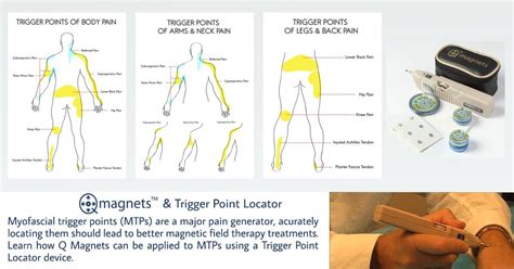 Myofascial Trigger Point Locator And Q Magnet Application