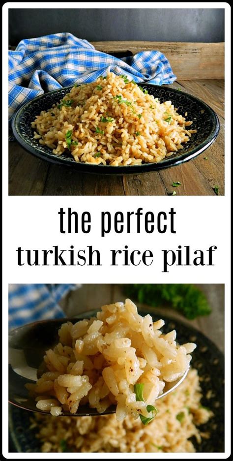 Turkish Rice Pilaf Turkish Recipes Turkish Rice Pilaf Recipes