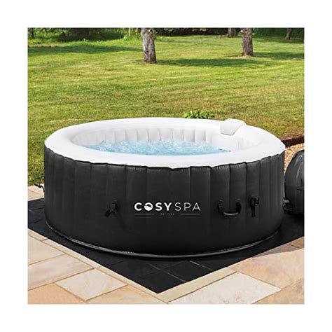 Cosyspa Inflatable Hot Tub Spa [2022 Model] Outdoor Bubble Hot Tub 2 6 Person Capacity