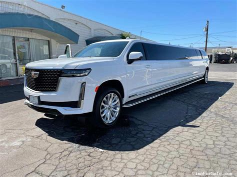New 2022 Cadillac Escalade Suv Stretch Limo Pinnacle Limousine