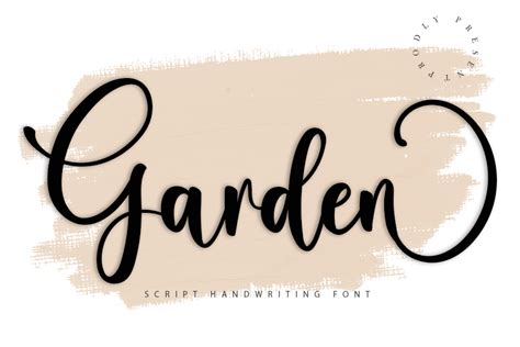 Garden Font By Creatype Designer · Creative Fabrica