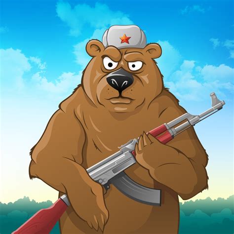 Russian Bear By Asmodey 666 On Deviantart