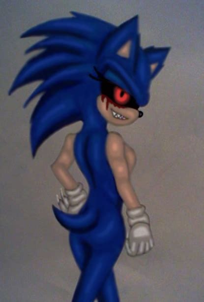 Sonic Exe Female By Gothnebula On Deviantart