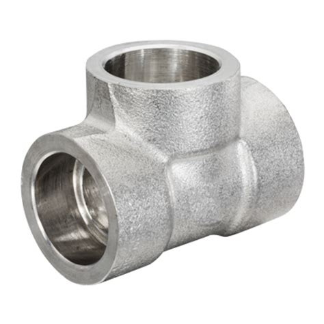 Pipe Fittings Stainless Steel 3000 1 12 Socket Weld Tee 316l