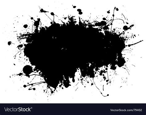 Grunge Splat Royalty Free Vector Image Vectorstock