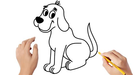 Cómo Dibujar Un Perro Dibujos Sencillos