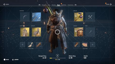 Assassin S Creed Origins Weapons How Cursed And Legendary Weapons