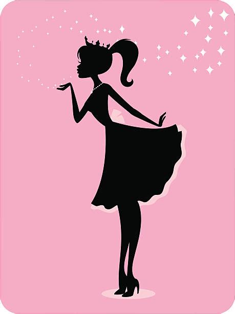 5500 Princess Silhouette Stock Illustrations Royalty Free Vector