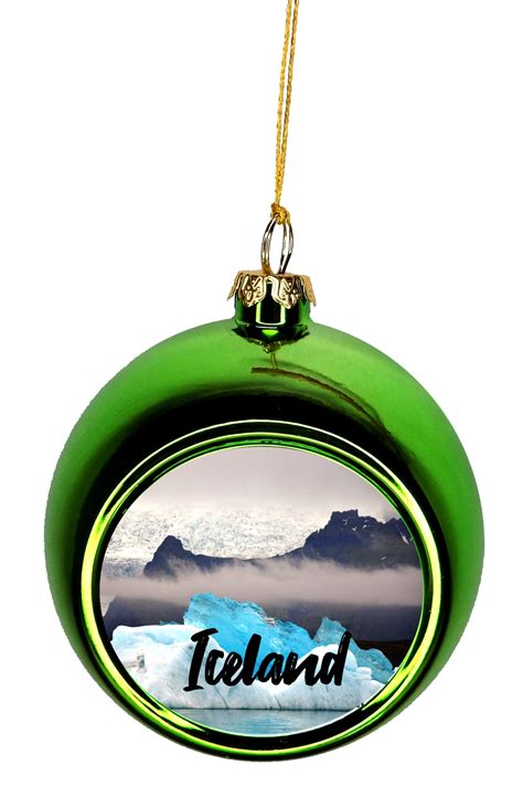 Iceland Ornament Iceland Christmas Ornament Blue Lagoon Spa Ornament