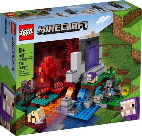 Lego Minecraft 21172 Zniszczony Portal Do Netheru 10805202825 Allegropl