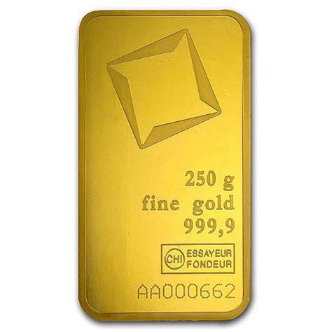 Buy 250 Gram Valcambi Pressed Gold Bar New W Assay Omega Bullion Llc