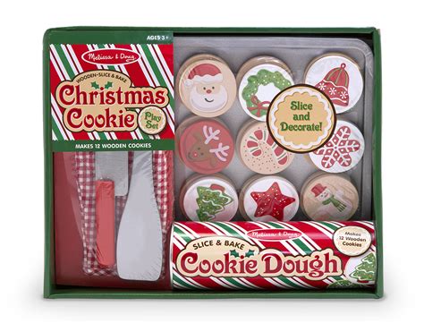 Melissa And Doug Slice And Bake Christmas Cookie Play Set