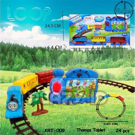 Promo Mainan Thomas Train Kereta Api Mainan Anak Tablet Remote Loop