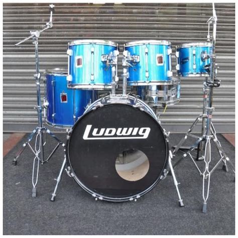 Ludwig 10 12 13 16 22 Rocker Drum Kit With Snare And Hardware