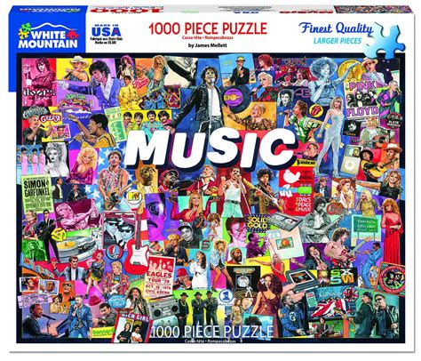 White Mountain Puzzles Music 1000 Piece Jigsaw Puzzle Ebay