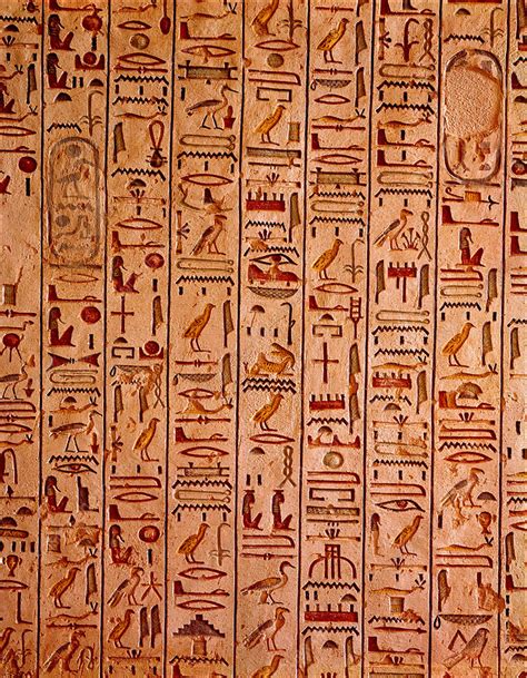 Hieroglyphics Stock Image C0278002 Science Photo Library