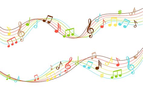 Music Notes Melody Vector Png Images Musical Flow Music Song Melody