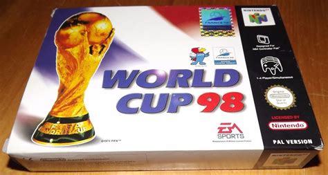 Fifa 98 Road To The World Cup Nintendo 64 N64 Game Boxed Complete