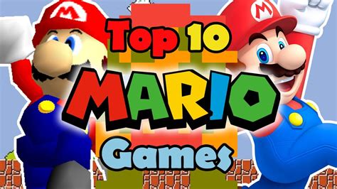 Top 10 Mario Games Youtube