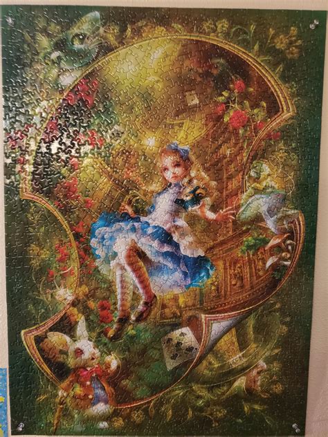 Masterpieces Alice In Wonderland Puzzle Art By Shu 1000 Piece