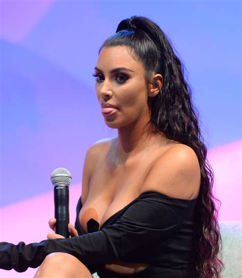 Kim Kardashian Los Angeles Beautycon Festival In La 07142018 • Celebmafia