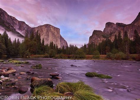 Majestic Sunset Gates Of The Valley Yosemite By Robin Black