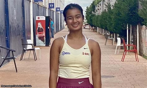 Pinay Tennis Star Alex Eala Umakyat Sa Pang