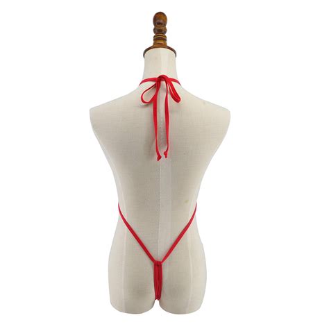 Sheerylo Slingshot Bikini For Women Micro Monokini Red Buy Online In