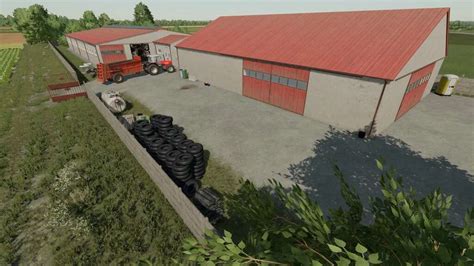 Modern Cow Barn And Garage Pack V Fs Farming Simulator Mod Fs Mod