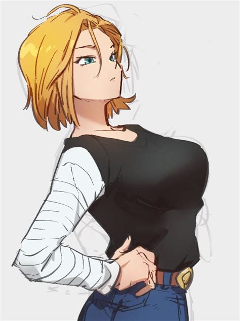 Android 18 Dragon Ball Z Image By Pixiv Id 76772 3233679