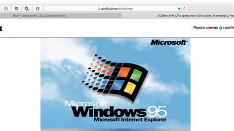 Youve Got To Try Windows 95 Right In Your Browser