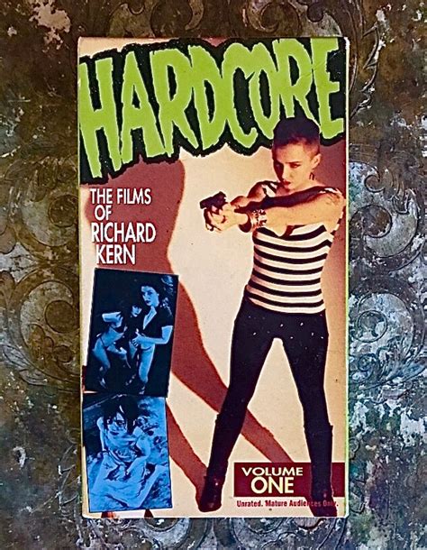 1980s vintage rare vhs tape rare hardcore vol 1 films of etsy