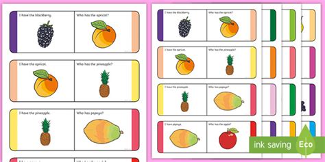 Fruit Loop Cards