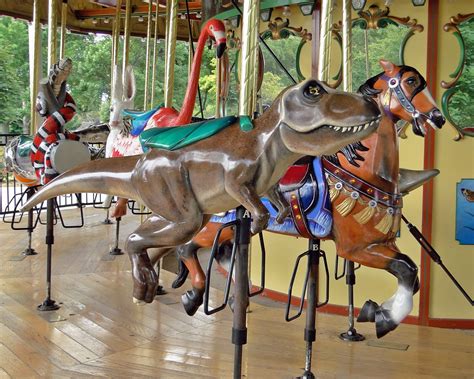 Detroit Zoo Carousel The Carousel Mounts Are Creatures Fou Flickr