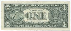 Fileunited States One Dollar Bill Reverse Wikimedia Commons