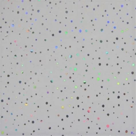 White Platinum Rain Sparkle 5mm Colorful Art Dot Texture Sparkle