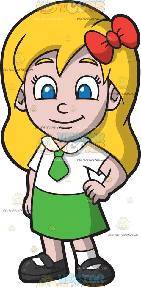 Grey, green, blue, black or hazel (brown). A Pretty Primary School Girl In Her Uniform | School girl ...