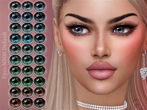 Msqsims Eyes Nb08 Default Rare Eye Colors Sims 4 Cc Makeup Sims 4