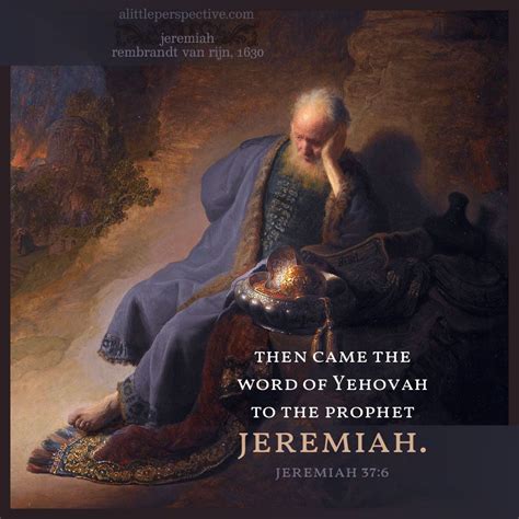 Then Came The Word Of Yehovah To The Prophet Jeremiah Jeremiah 376