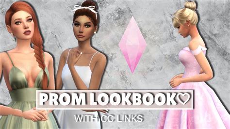 Lgbtq ♡ Sims 4 Prom Royal Inspired Lookbook With Cc Links Youtube