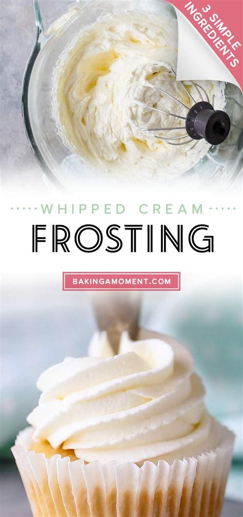 Whipped Cream Frosting Frosting Recipes Easy Whipped Icing Recipes